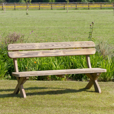 Zest4Leisure Wooden Harriet Bench